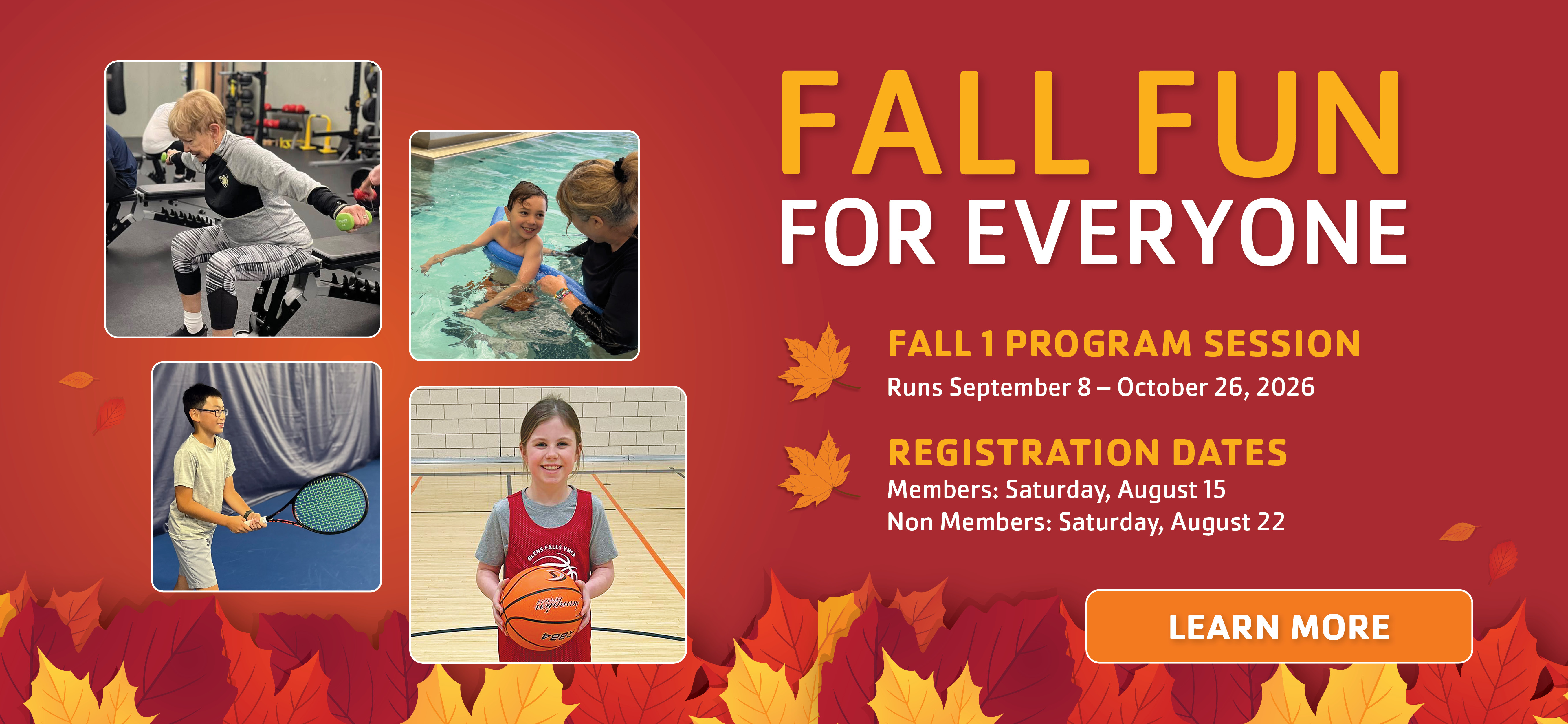 Fall 1 Program Registration